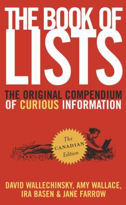 The Book of Lists: The Original Compendium of C... 0770430090 Book Cover