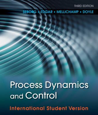 Process Dynamics and Control 0470646101 Book Cover