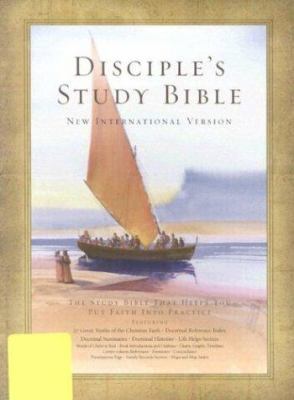 Disciple's Study Bible-NIV 1558199500 Book Cover