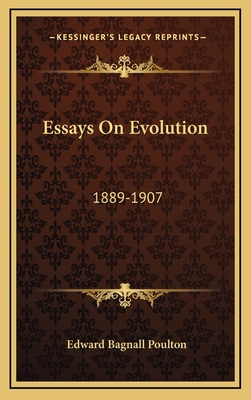 Essays on Evolution: 1889-1907 1163394378 Book Cover