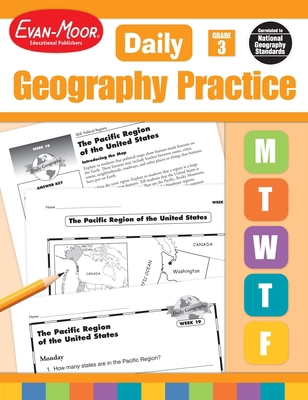 Daily Geography Practice Grade 3: EMC 3712 1557999724 Book Cover
