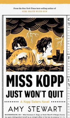 Miss Kopp Just Won't Quit [Large Print] 1432854712 Book Cover