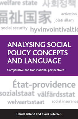 Analysing Social Policy Concepts and Language: ... B016J7IHY8 Book Cover