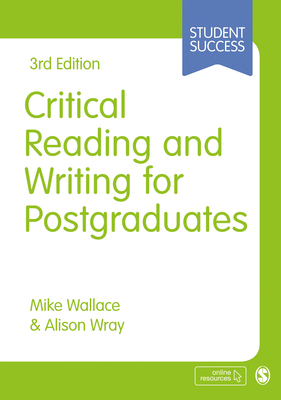 Critical Reading and Writing for Postgraduates 1412961815 Book Cover