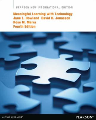 Meaningful Learning with Technology: Pearson Ne... 1292041390 Book Cover
