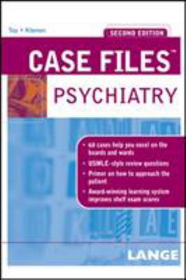 Case Files Psychiatry, Second Edition (LANGE Ca... 0071462821 Book Cover