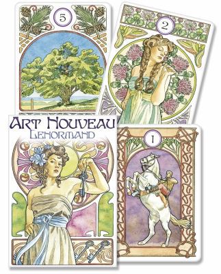 Art Nouveau Lenormand Oracle 0738749850 Book Cover