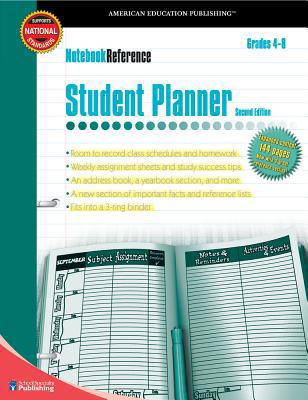 Student Planner, Grades 4 - 8: Second Edition 0769643434 Book Cover