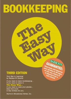 Bookkeeping the Easy Way (Barron's Easy Series) 0764110799 Book Cover