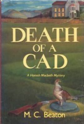 Death of a Cad 0312001185 Book Cover