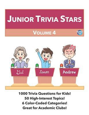 Junior Trivia Stars: Volume 4 1792921764 Book Cover