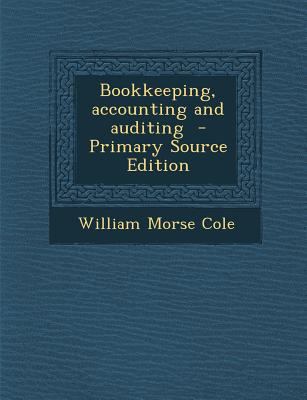 Bookkeeping, Accounting and Auditing 1289837333 Book Cover