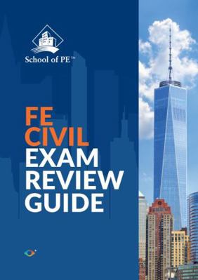FE CIVIL EXAM REVIEW GUIDE 197010502X Book Cover