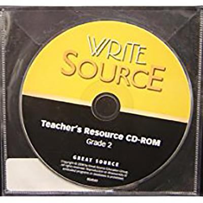 Write Source: Teacher's Resource CD-ROM Grade 2... 0669545430 Book Cover