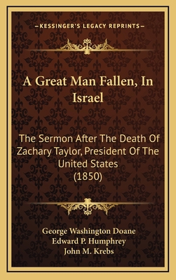 A Great Man Fallen, in Israel: The Sermon After... 1166499243 Book Cover