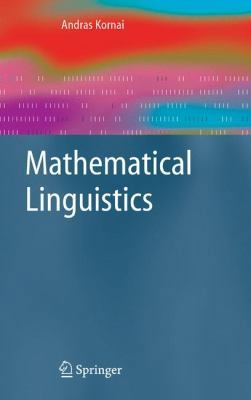 Mathematical Linguistics 1846289858 Book Cover