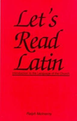 Let's Read Latin with Tape [With 60 Minute] 188335725X Book Cover