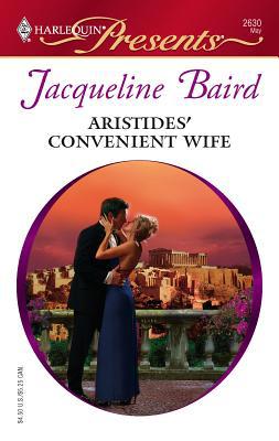 Aristides' Convenient Wife 0373126301 Book Cover