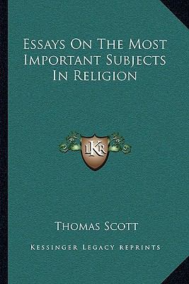 Essays On The Most Important Subjects In Religion 1163109223 Book Cover