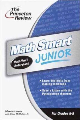 The Princeton Review Math Smart Junior: Math Yo... 0375762604 Book Cover