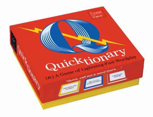 Quicktionary: A Game of Lightning-Fast Wordplay 1452159211 Book Cover