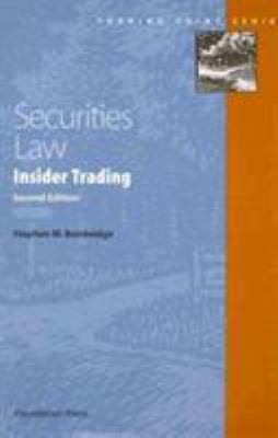 Bainbridge's Securities Law: Insider Trading, 2... 1599412292 Book Cover