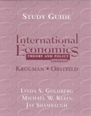 International Economics : Theory and Policy (St... 0321064755 Book Cover