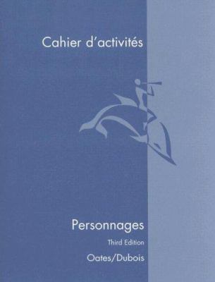Cahier D'Activites: Personnages [French] 0618241183 Book Cover