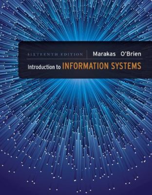 Introduction To Information Systems - Loose Leaf 9814599808 Book Cover