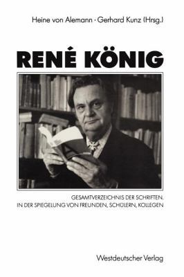 René König: Gesamtverzeichnis Der Schriften. in... [German] 3531123955 Book Cover