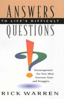 Answers to Life's Difficult Questions: Encourag... 0966089529 Book Cover