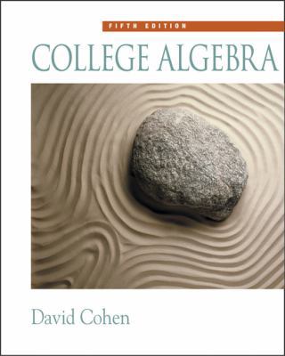 College Algebra [With CDROM] 0534357717 Book Cover