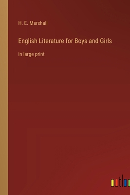 English Literature for Boys and Girls: in large... 3368345079 Book Cover