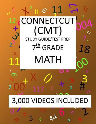 7th Grade CONNECTICUT CMT, 2019 MATH, Test Prep... 1727397088 Book Cover