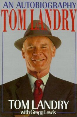 Tom Landry: An Autobiography [Large Print] 0802726593 Book Cover