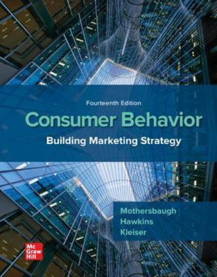 Consumer Behavior: Building Marketing Strategy 1260100049 Book Cover