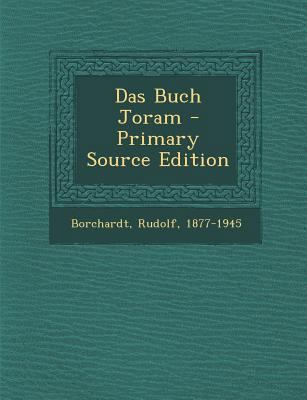 Das Buch Joram [German] 1287794718 Book Cover