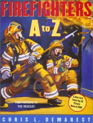 Firefighters A to Z 0689859996 Book Cover
