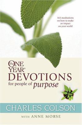 The One Year Devotions for People of Purpose 1414312989 Book Cover