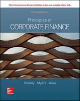 Principles of Corporate Finance 1260565556 Book Cover