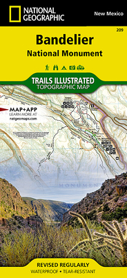 Bandelier National Monument Map 1566954932 Book Cover