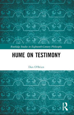 Hume on Testimony 1032357045 Book Cover