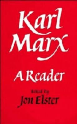 Karl Marx: A Reader 0521329213 Book Cover