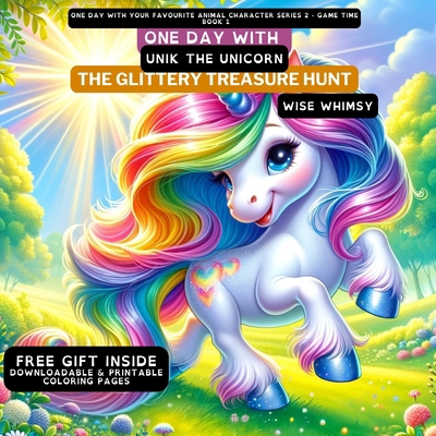 One Day With Unik the Unicorn: The Glittery Tre... B0CQ4C2N3J Book Cover