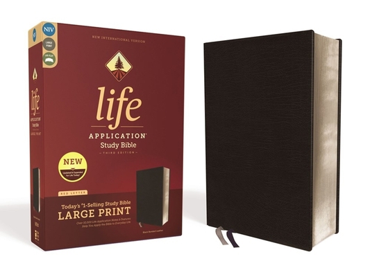 Niv, Life Application Study Bible, Third Editio... [Large Print] 0310452880 Book Cover