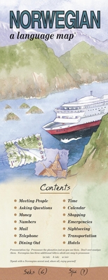 Norwegian a Language Map 0944502121 Book Cover