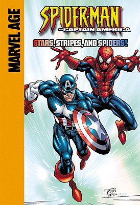 Captain America: Stars, Stripes, and Spiders!: ... 1599610019 Book Cover