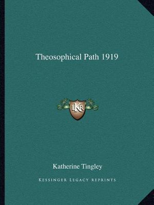 Theosophical Path 1919 1162574933 Book Cover