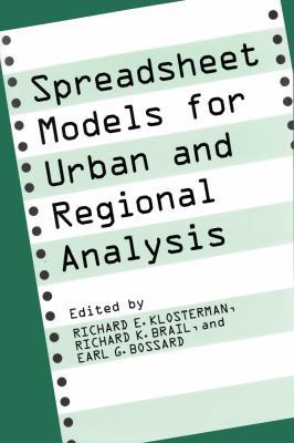 Spreadsheet Models for Urban and Regional Analy... 088285142X Book Cover