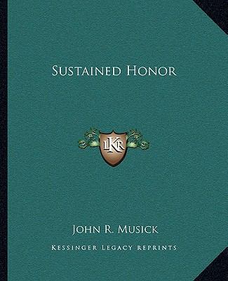 Sustained Honor 116268626X Book Cover